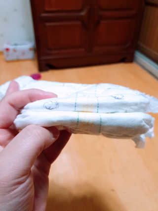 보솜이 리얼코튼 팬티형 — 5점을 준 리뷰어가 2019년 3월 올린 사용 사진