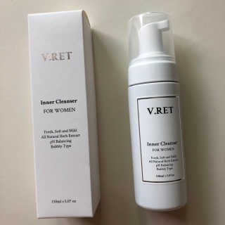 V.RET 브이렛 여성청결제 — 5점을 준 리뷰어가 2018년 7월 올린 사용 사진