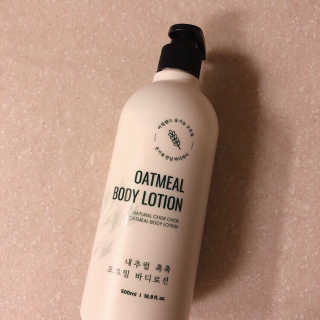 (주)에네스티 내추럴 촉촉  오트밀 바디로션 500ml — 5점을 준 리뷰어가 2019년 8월 올린 사용 사진