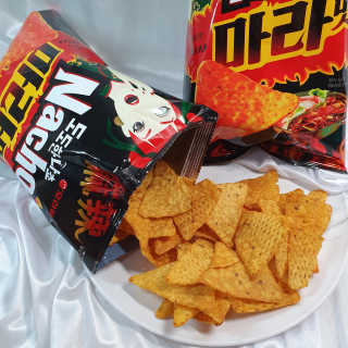 오징어땅콩,도도한나쵸 오징어땅콩 마라맛, 도도한나쵸 마라맛 — 1점을 준 리뷰어가 2019년 8월 올린 사용 사진
