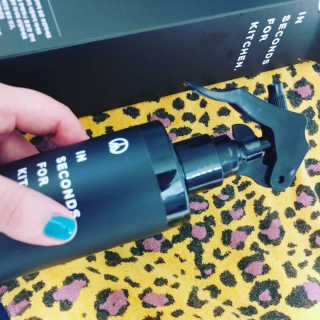 PEACE MOMENT 피스모먼트 인세컨즈포키친 320mL 천연살균소독제 — 5점을 준 리뷰어가 2019년 2월 올린 사용 사진