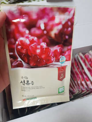 [하이헬스] 정말 진하고 맛있는 유기농 석류즙 30포 — 4점을 준 리뷰어가 2019년 11월 올린 사용 사진