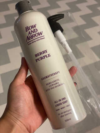 보우앤애로우 아로마 올인원 리퀴드 솝 - 베리 퍼플 500ml — 4점을 준 리뷰어가 2020년 1월 올린 사용 사진