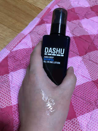 다슈코리아 다슈 맨즈 아쿠아 딥 워터풀 올인원 로션 — 5점을 준 리뷰어가 2018년 3월 올린 사용 사진