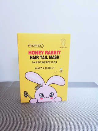 리피엘 허니래빗 헤어테일마스크 — 4점을 준 리뷰어가 2018년 9월 올린 사용 사진