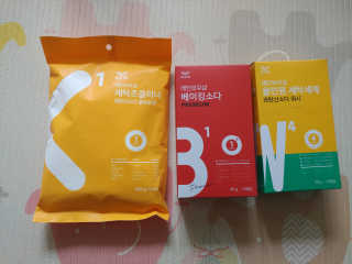 레인보우샵 올인원세탁세제,베이킹소다 스틱포6개입+세탁조클리너 — 5점을 준 리뷰어가 2018년 3월 올린 사용 사진