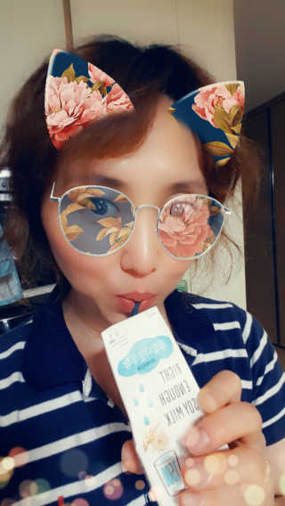 이롬 두유다운두유 4종 — 5점을 준 리뷰어가 2019년 9월 올린 사용 사진