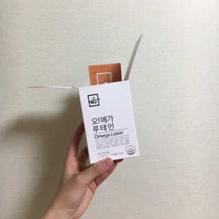네츄럴굿띵스 오!메가루테인 60일분 — 4점을 준 리뷰어가 2019년 2월 올린 사용 사진