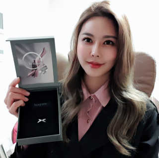 키픔 ETERNAL earcuff_이터널 이어커프 — 5점을 준 리뷰어가 2020년 1월 올린 사용 사진