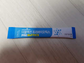 메이준뉴트리 이승남 원장의 더블액션 프리바이오틱스 — 5점을 준 리뷰어가 2020년 3월 올린 사용 사진
