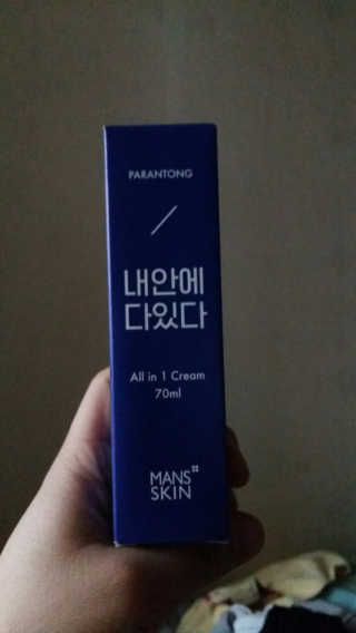 맨즈스킨 파란통 내안에다있다 — 4.83점을 준 리뷰어가 2018년 3월 올린 사용 사진