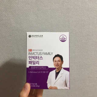 라플레 유해균을 이겨 튼튼한 장으로,  인빅터스 패밀리 — 4.5점을 준 리뷰어가 2019년 4월 올린 사용 사진