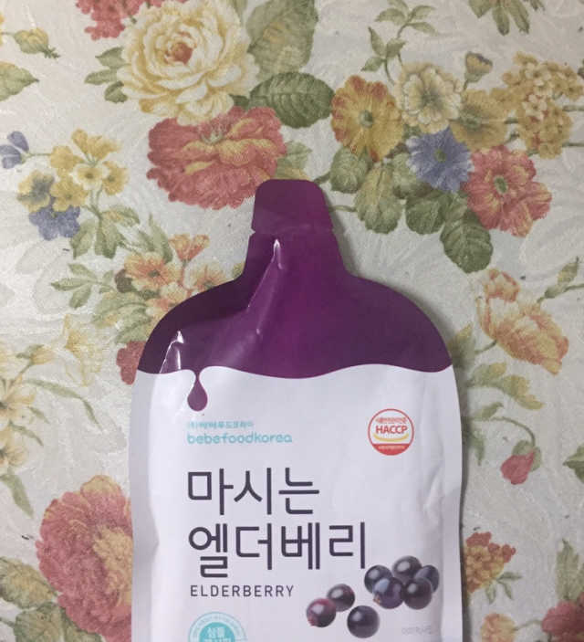 베베푸드 마시는 엘더베리 리뷰 사진