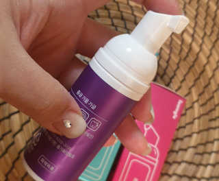 폼글 I foamgle [폼글] 거품가글 50ml 3종 - 민트, 라벤더, 라즈베리 — 5점을 준 리뷰어가 2019년 11월 올린 사용 사진