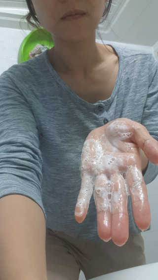 포므시 스노우화이트클렌징폼pH5.5 — 4점을 준 리뷰어가 2019년 10월 올린 사용 사진