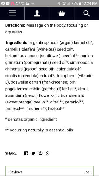프렌 코우 리 폴리 (FranChouliPom Nourishing Facial Serum) — 5점을 준 리뷰어가 2018년 5월 올린 사용 사진