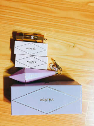 아가타 [AGATHA] 프리미에르 립스틱 — 4.5점을 준 리뷰어가 2018년 5월 올린 사용 사진