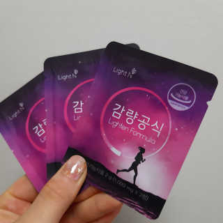 [감량공식] 다이어트 건강기능식품 — 5점을 준 리뷰어가 2019년 12월 올린 사용 사진