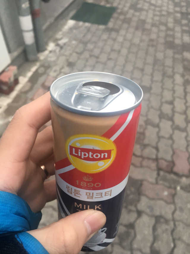 립톤 밀크티 리뷰 사진