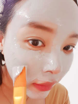 아이릴리프 블루 미라클 마스크 130g — 4점을 준 리뷰어가 2019년 7월 올린 사용 사진