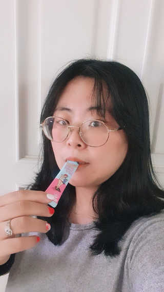 힐링팩토리 오늘도 가볍게 실컷 다이어트 유산균 — 3점을 준 리뷰어가 2020년 3월 올린 사용 사진