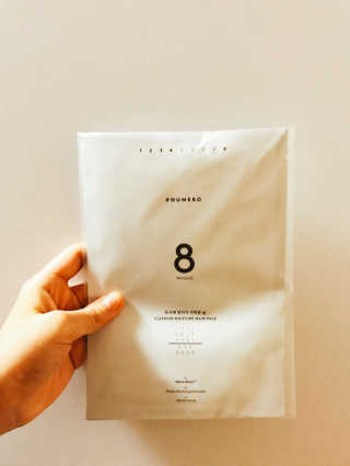 누메로 8 클리어링 모이스처 마스크팩 — 3.5점을 준 리뷰어가 2016년 12월 올린 사용 사진