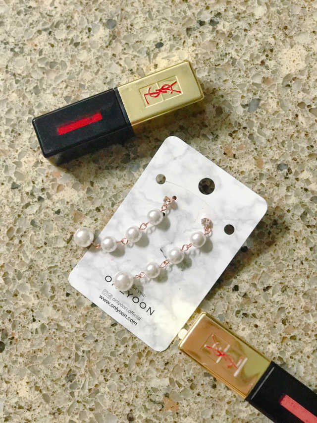 [ONLYOON] 셀리 earring 리뷰 사진