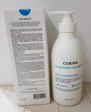 코에나샴푸 500ml — 5점을 준 리뷰어가 2019년 7월 올린 사용 사진