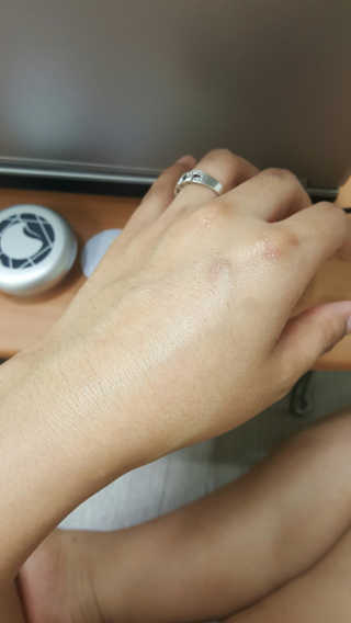 올리엔스 이센셜 더블 베리어 크림 [속 건조 장벽크림] — 5점을 준 리뷰어가 2017년 4월 올린 사용 사진