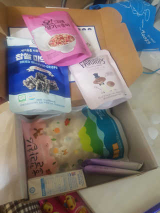 [맘마레시피] 맛과 건강이 한가득, 간식박스 2종 택1 — 5점을 준 리뷰어가 2019년 11월 올린 사용 사진