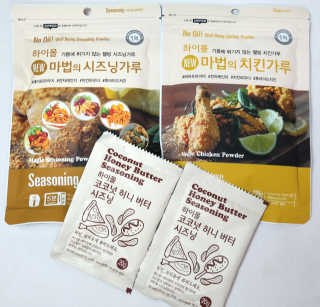 MCP 하이몰 마법의치킨가루2봉랜덤 + 코코넛허니버터2봉 — 5점을 준 리뷰어가 2020년 3월 올린 사용 사진
