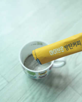 한국맥널티 아이브루 방탄커피 — 3점을 준 리뷰어가 2019년 9월 올린 사용 사진