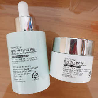 메디필 센시카 알라 크림, 센시카 카밍 앰플 — 5점을 준 리뷰어가 2020년 1월 올린 사용 사진