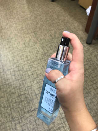어파티 드레스퍼퓸 120ml 코튼블러썸 — 4.5점을 준 리뷰어가 2018년 9월 올린 사용 사진
