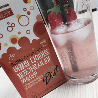 비타민하우스 버블팝 다이어트 발포가르시니아 청포도/복숭아 — 2.5점을 준 리뷰어가 2017년 6월 올린 사용 사진