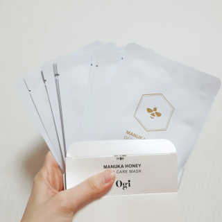 오지아이 마누카 허니 딥 케어 마스크 25ml X 10pcs — 5점을 준 리뷰어가 2020년 1월 올린 사용 사진