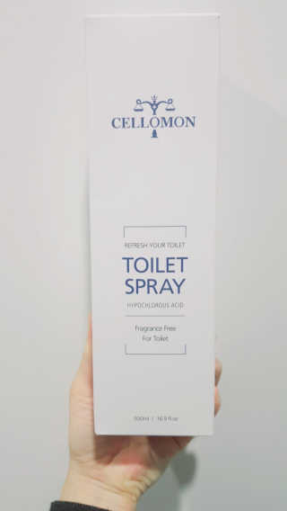셀로몬 토일렛 스프레이 500ml — 5점을 준 리뷰어가 2018년 5월 올린 사용 사진
