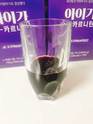 오엔엘 아이가 L-카르니틴 2박스 — 5점을 준 리뷰어가 2019년 4월 올린 사용 사진