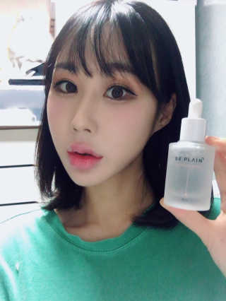 비플레인 BHA 바하 필링 앰플 — 4.17점을 준 리뷰어가 2018년 12월 올린 사용 사진