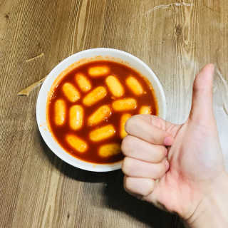 미쓰리떡볶이 just 10 min 패키지 — 5점을 준 리뷰어가 2018년 5월 올린 사용 사진