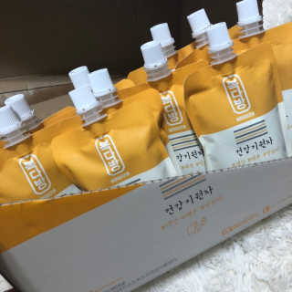 자연원 복다방 2종 100ml 10포씩 — 3.5점을 준 리뷰어가 2018년 12월 올린 사용 사진