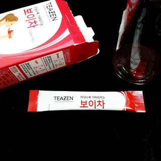 티젠 보이차 + 마이보틀 세트 — 5점을 준 리뷰어가 2018년 6월 올린 사용 사진