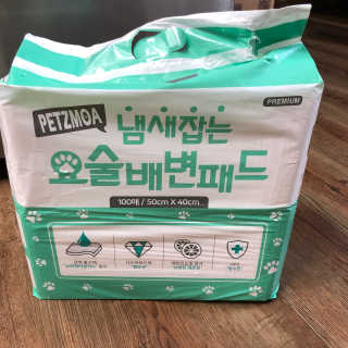 페츠모아 냄새잡는 요술배변패드 — 5점을 준 리뷰어가 2020년 3월 올린 사용 사진