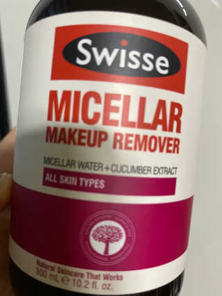 SWISSE 스위스 미셀라 메이크업 리무버 — 4.5점을 준 리뷰어가 2019년 12월 올린 사용 사진