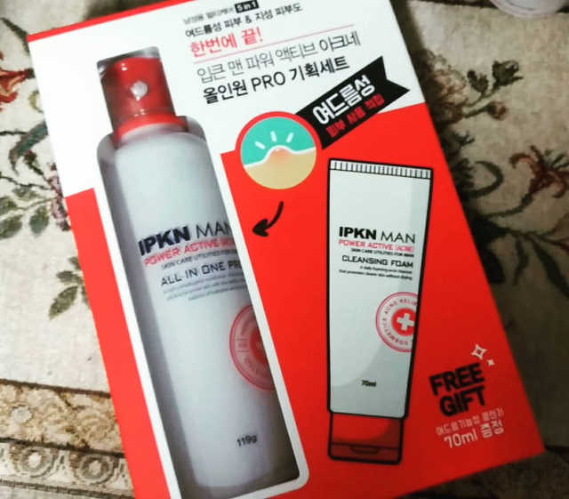 입큰맨  파워 액티브 아크네 올인원 프로 리뷰 사진