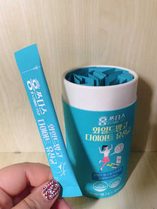 홍쓰다스 다이어트유산균, 체지방감소와 장건강개선 — 4점을 준 리뷰어가 2019년 12월 올린 사용 사진