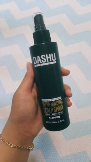 다슈코리아 다슈 데일리 탈모완화 초강력 헤어 스프레이 — 3.67점을 준 리뷰어가 2017년 7월 올린 사용 사진