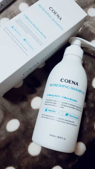 코에나샴푸 500ml — 5점을 준 리뷰어가 2019년 8월 올린 사용 사진