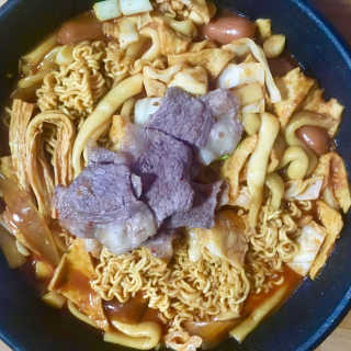 식스레시피 마라떡볶이 쿠킹박스 2인분 — 5점을 준 리뷰어가 2019년 7월 올린 사용 사진