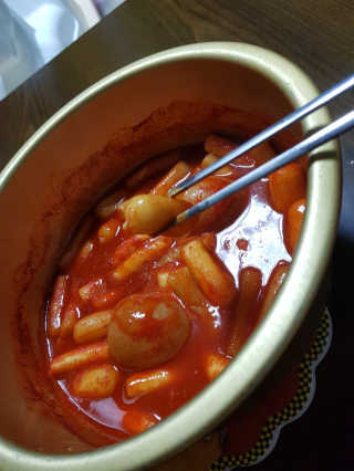 미쓰리떡볶이 just 10 min 패키지 — 5점을 준 리뷰어가 2018년 5월 올린 사용 사진